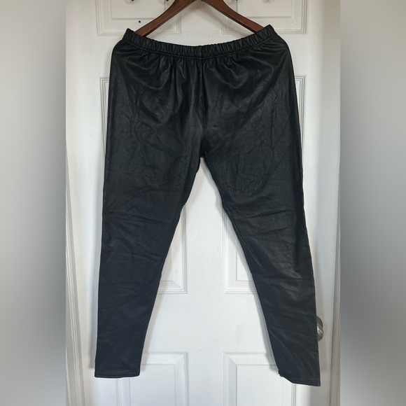 SOLD!!! Faux Leather Pants - Picture 6 of 6